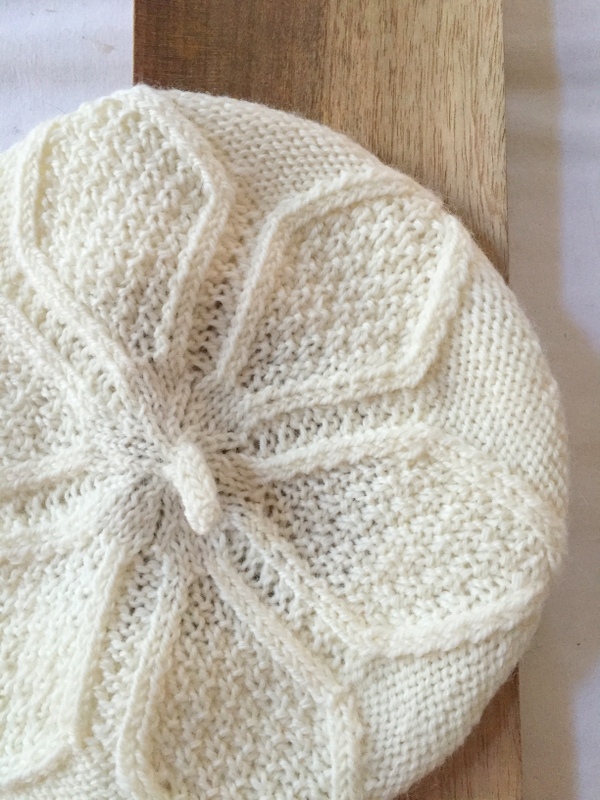 Cabled Beret