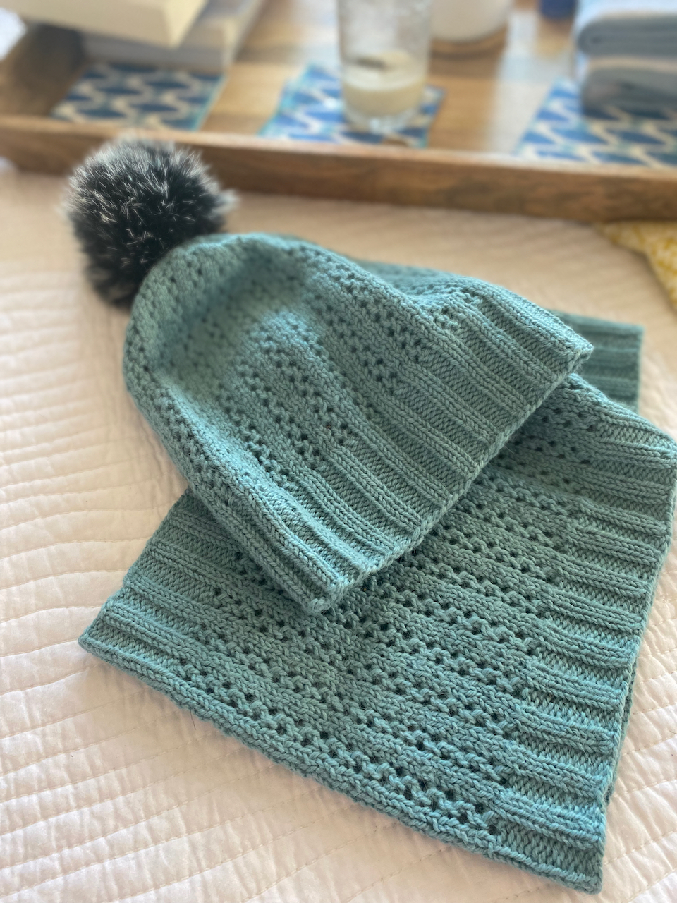 Easy Hat & Cowl Set